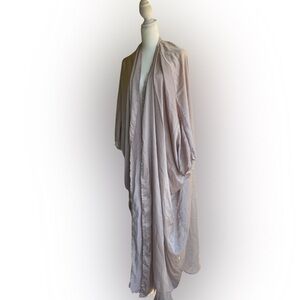 Luxurious Women's Cream Sleepwear Robe